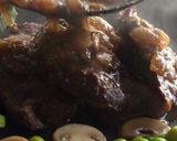 魅惑の牛肉の葱まみれ♪赤ワイン煮込み作り方12写真