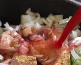 魅惑の牛肉の葱まみれ♪赤ワイン煮込み作り方6写真