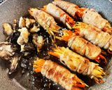 青パパイヤと人参の豚肉巻き作り方9写真