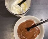 チョコムースのブッシュドノエル☆作り方2写真