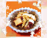 白菜と厚揚げのすき焼き風炒め煮作り方8写真