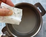 牛乳活用☆キレイ！牛乳フルーツ寒天作り方1写真