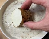 ヘルシー！長芋と干し柿のソフトクッキー作り方1写真