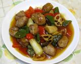 豚こま酢豚作り方6写真
