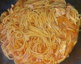 冷蔵庫にあるもので！ナポリタン風パスタ作り方5写真