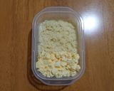 キャラ弁⭐サンタ作り方1写真