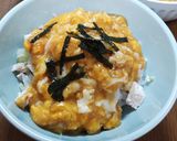 朝たん☆スクランブル親子丼作り方15写真