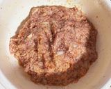 蓮根の肉詰め照り焼き風作り方1写真