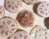 蓮根の肉詰め照り焼き風作り方3写真