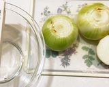 簡単時短ビストロ風オニオングラタンスープ作り方1写真