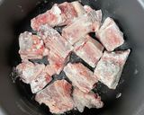 大量消費玉ねぎとりんごのスペアリブ煮込み作り方4写真