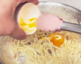 特別なカルボナーラ作り方6写真