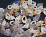 おばんざい　竹輪と蒟蒻の甘辛炒め作り方2写真