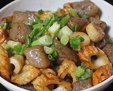 おばんざい　竹輪と蒟蒻の甘辛炒め作り方4写真