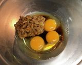 納豆オムレツ*マヨ海苔がけ作り方2写真