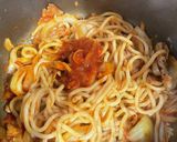焼きキムチうどん作り方6写真