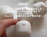簡単かわいいゆきだるまクッキー作り方2写真