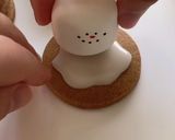 簡単かわいいゆきだるまクッキー作り方5写真