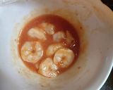 レンチンでスイートチリソースの海老チリ作り方4写真