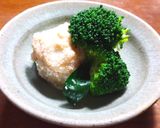 里芋の煮物　たらこ餡かけ作り方8写真