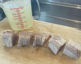 圧力鍋で簡単に！豚の角煮作り方4写真