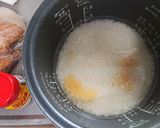残ったフライドチキン★ 炊き込みご飯作り方3写真