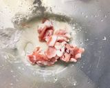 レンジもやし入きな粉味噌ドレ味甘酢酢豚作り方1写真