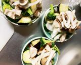 レンジもやし入きな粉味噌ドレ味甘酢酢豚作り方10写真