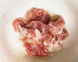 きな粉麺つゆ&ソース豚こま大根青椒肉絲風作り方1写真