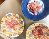 きな粉麺つゆ&ソース豚こま大根青椒肉絲風作り方2写真