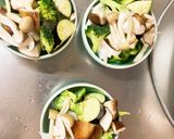 きな粉麺つゆ&ソース豚こま大根青椒肉絲風作り方10写真