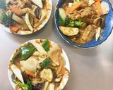 きな粉麺つゆ&ソース豚こま大根青椒肉絲風作り方15写真