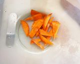 レンジ肉無チクワきな粉ポン酢味野菜炒め作り方4写真