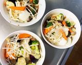 レンジ肉無チクワきな粉ポン酢味野菜炒め作り方13写真