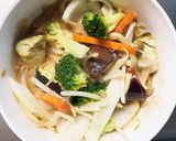 レンジ肉無チクワきな粉ポン酢味野菜炒め作り方15写真
