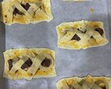 チョコバナナパイ作り方7写真