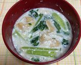 具材あと入れお味噌汁(クリチ添え)作り方7写真