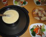 びっくり!　チーズフォンデュ作り方1写真
