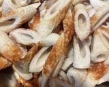 油2cm!衣の先作り不必要!磯辺焼き揚げ作り方1写真