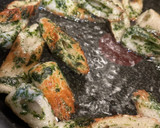 油2cm！衣の先作り不必要！磯辺焼き揚げ作り方5写真