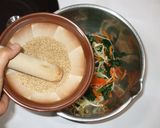 もやし人参ホウレン草ナムル♪簡単咳に薬膳作り方9写真