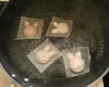 材料4つ★うさぎの白玉作り方3写真