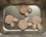 材料4つ★うさぎの白玉作り方4写真