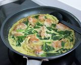 チキンとほうれん草のカレークリーム煮。作り方6写真