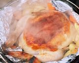 塩麹ダッチオーブン丸鶏のローストチキン作り方9写真