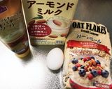 オートミールパンケーキ作り方1写真