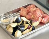 クリスマスに！鶏肉の味噌バタートマト煮作り方1写真