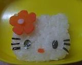 キャラ弁☆キティちゃん（ミミィ？）弁当♪作り方3写真