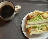 揚げ物サンド作り方5写真