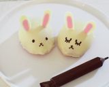 うさぎ年ケイク（柚子＆栗のバターケイク）作り方18写真